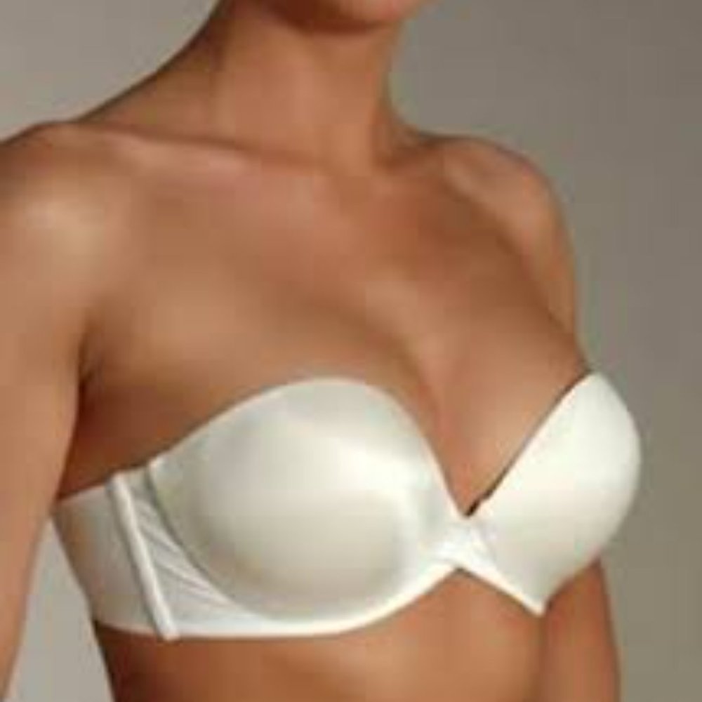 Maidenform One Fabulous Fit Strapless Multi Way Underwire Bra Size 34C